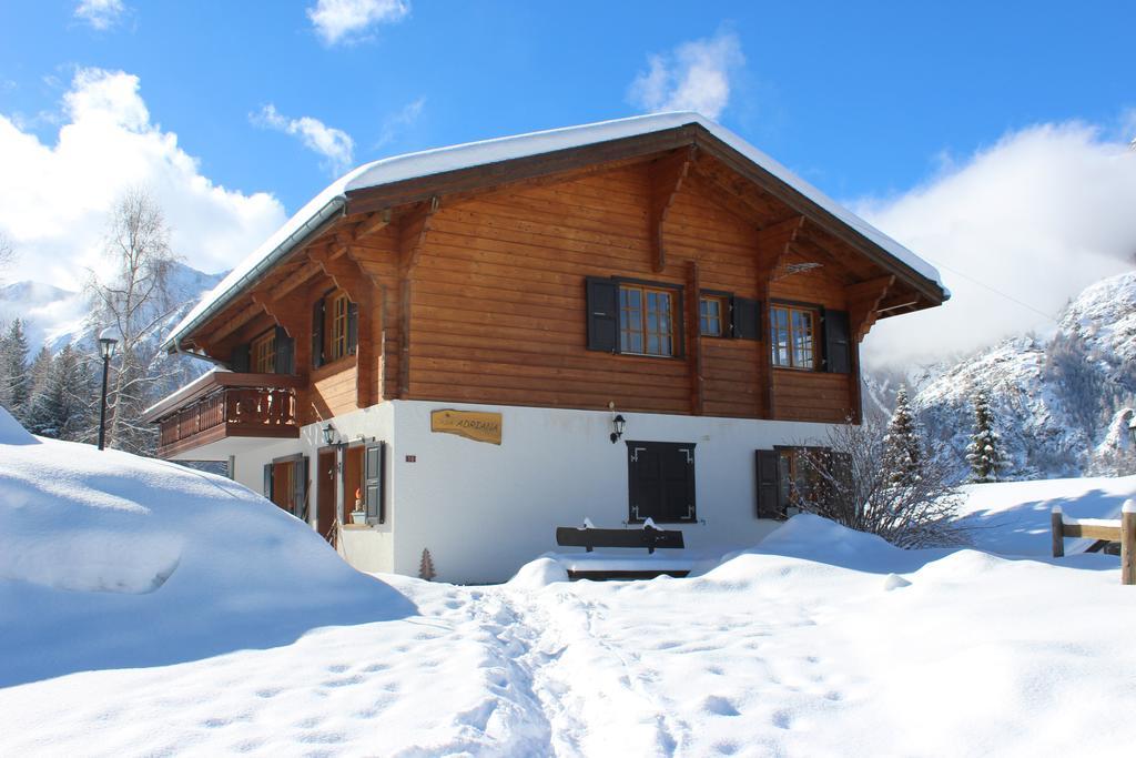Chalet Charming Grächen Extérieur photo