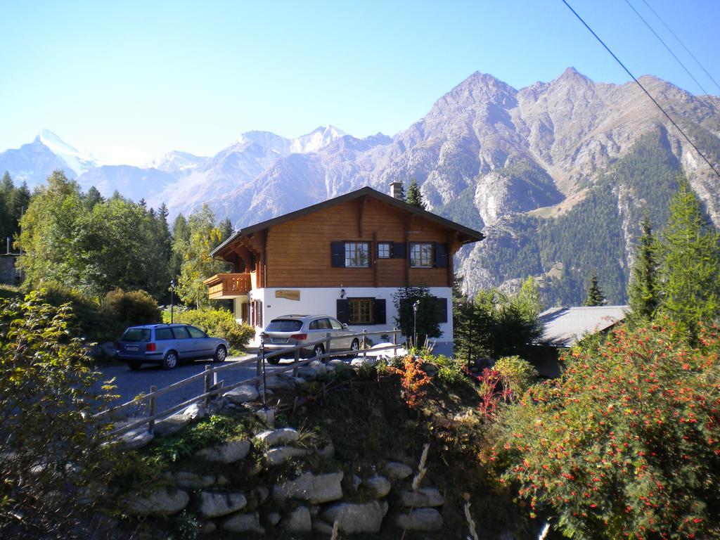 Chalet Charming Grächen Extérieur photo