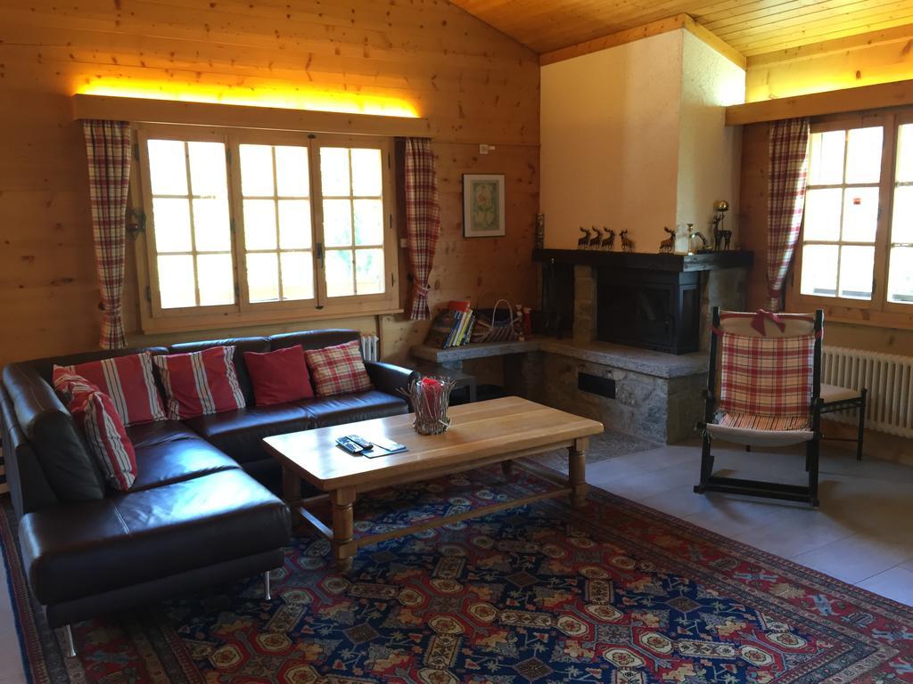 Chalet Charming Grächen Extérieur photo