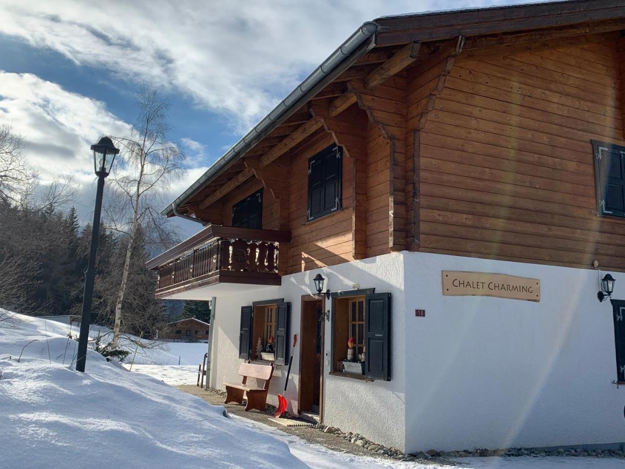 Chalet Charming Grächen Extérieur photo