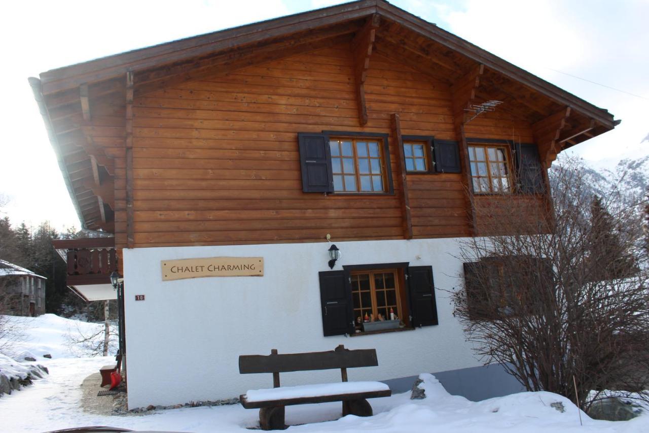 Chalet Charming Grächen Extérieur photo