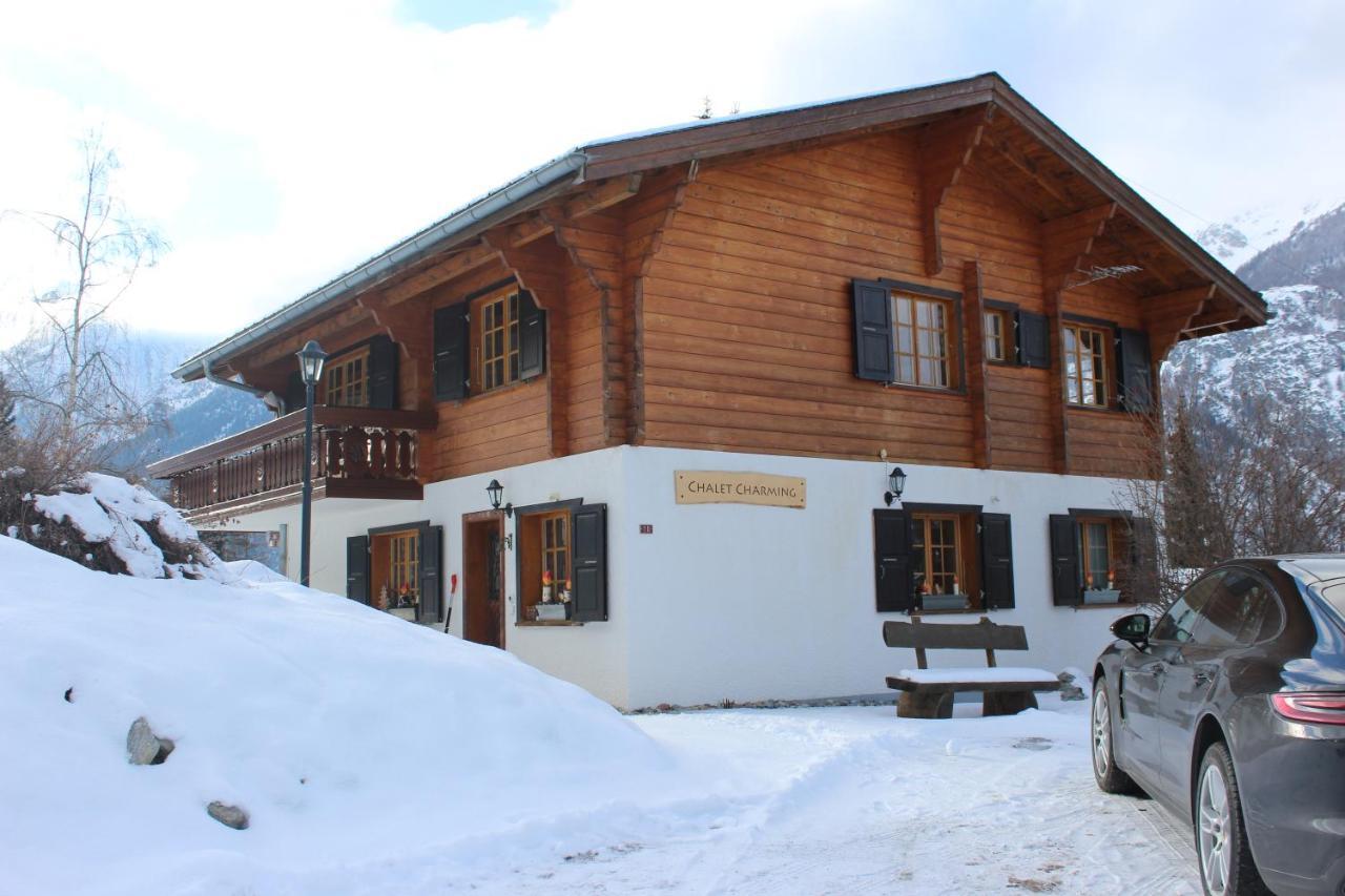 Chalet Charming Grächen Extérieur photo