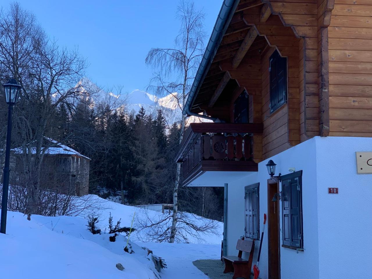 Chalet Charming Grächen Extérieur photo